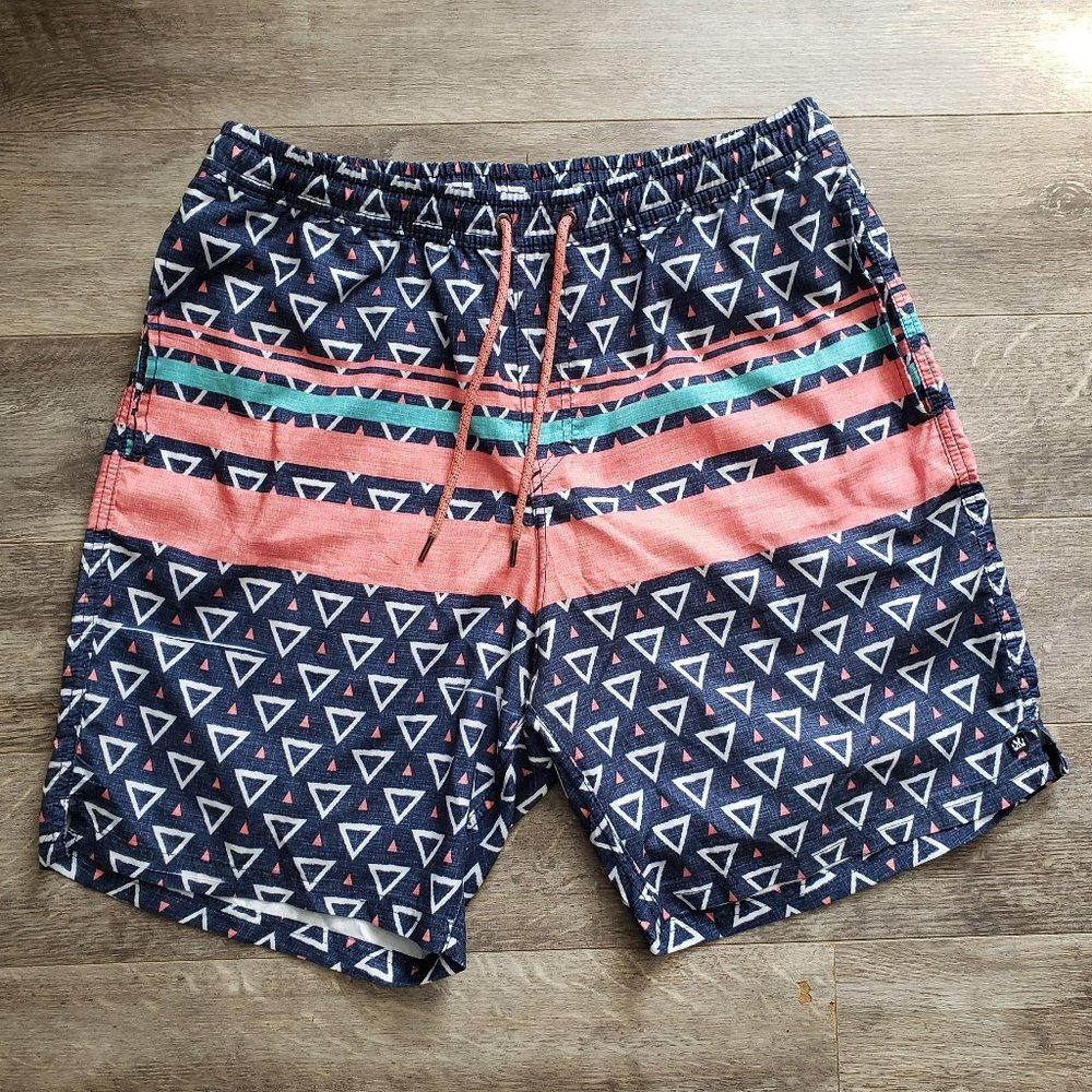 Micros Men's Satin Lined Swim Trunks XL